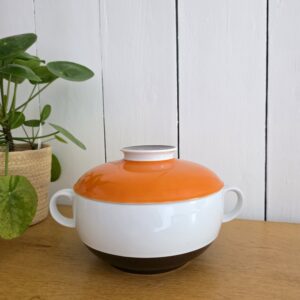 soupière eschenbach bavaria vintage orange années 70