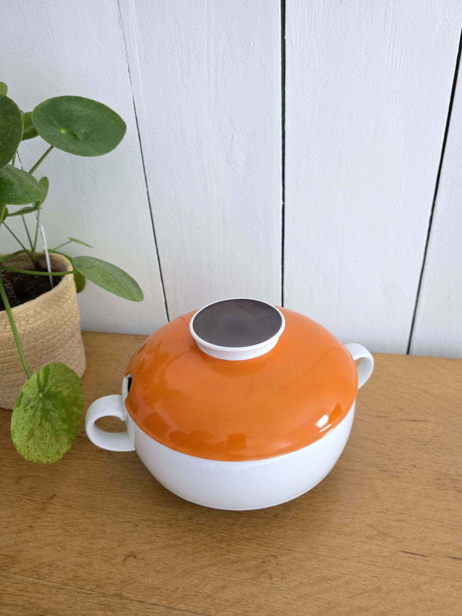 soupière eschenbach bavaria vintage orange années 70 soupière eschenbach bavaria vintage orange années 70
