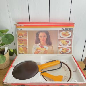 mouli julienne moulinex vintage avec boîte d'origine et disques – années 70