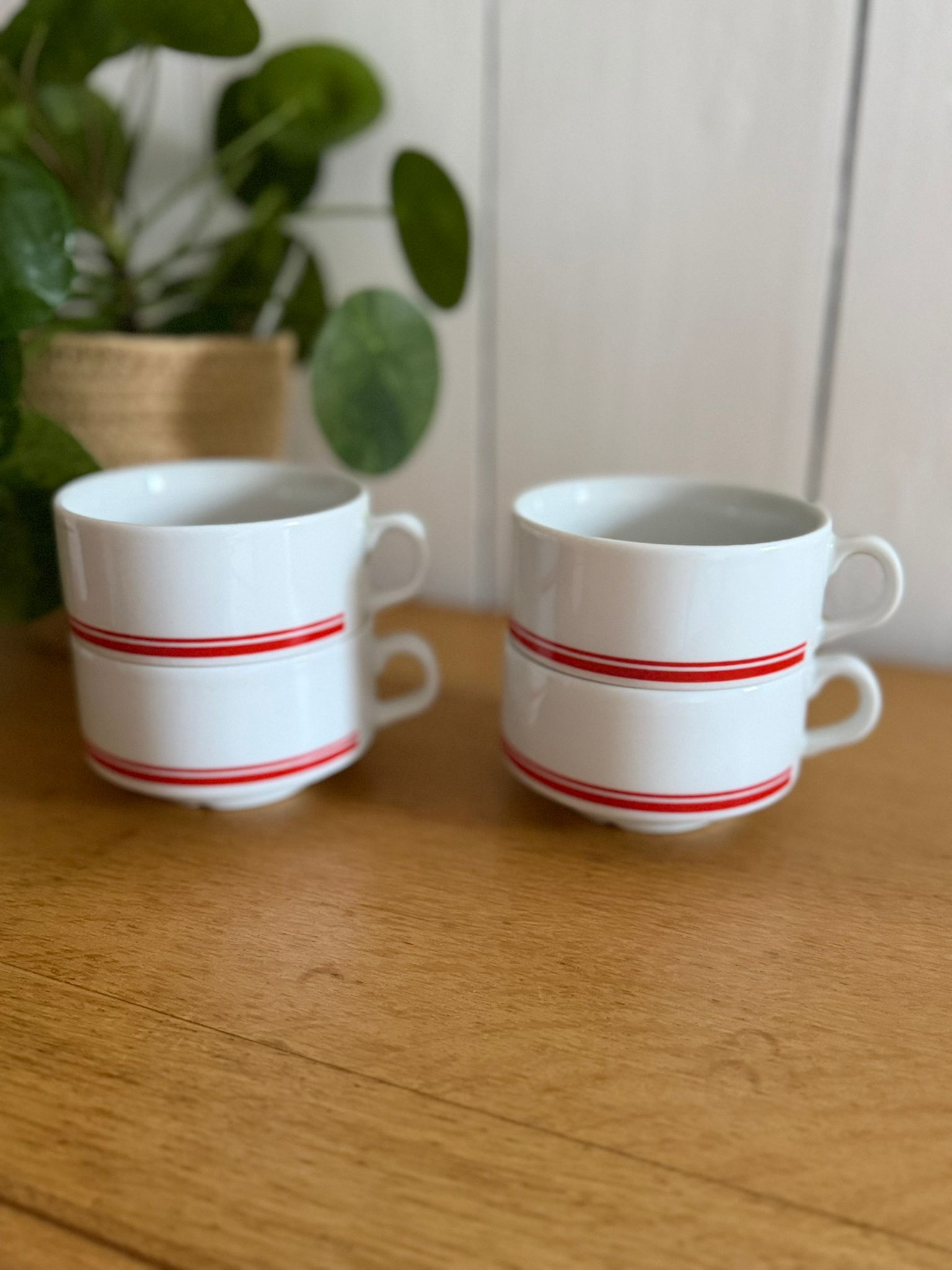 lot de 4 tasses royco minute soup vintage publicitaires lot de 4 tasses royco minute soup vintage publicitaires