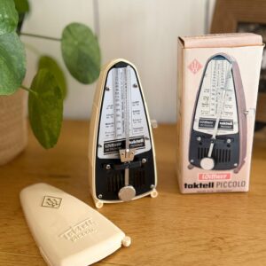 métronome wittner taktell piccolo vintage avec boîte d'origine – made in germany