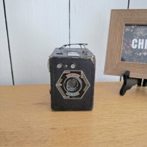 appareil photo ancien coronet fildia – box caméra vintage made in france