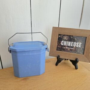 saladier vintage arcoroc en verre ambré – années 70
