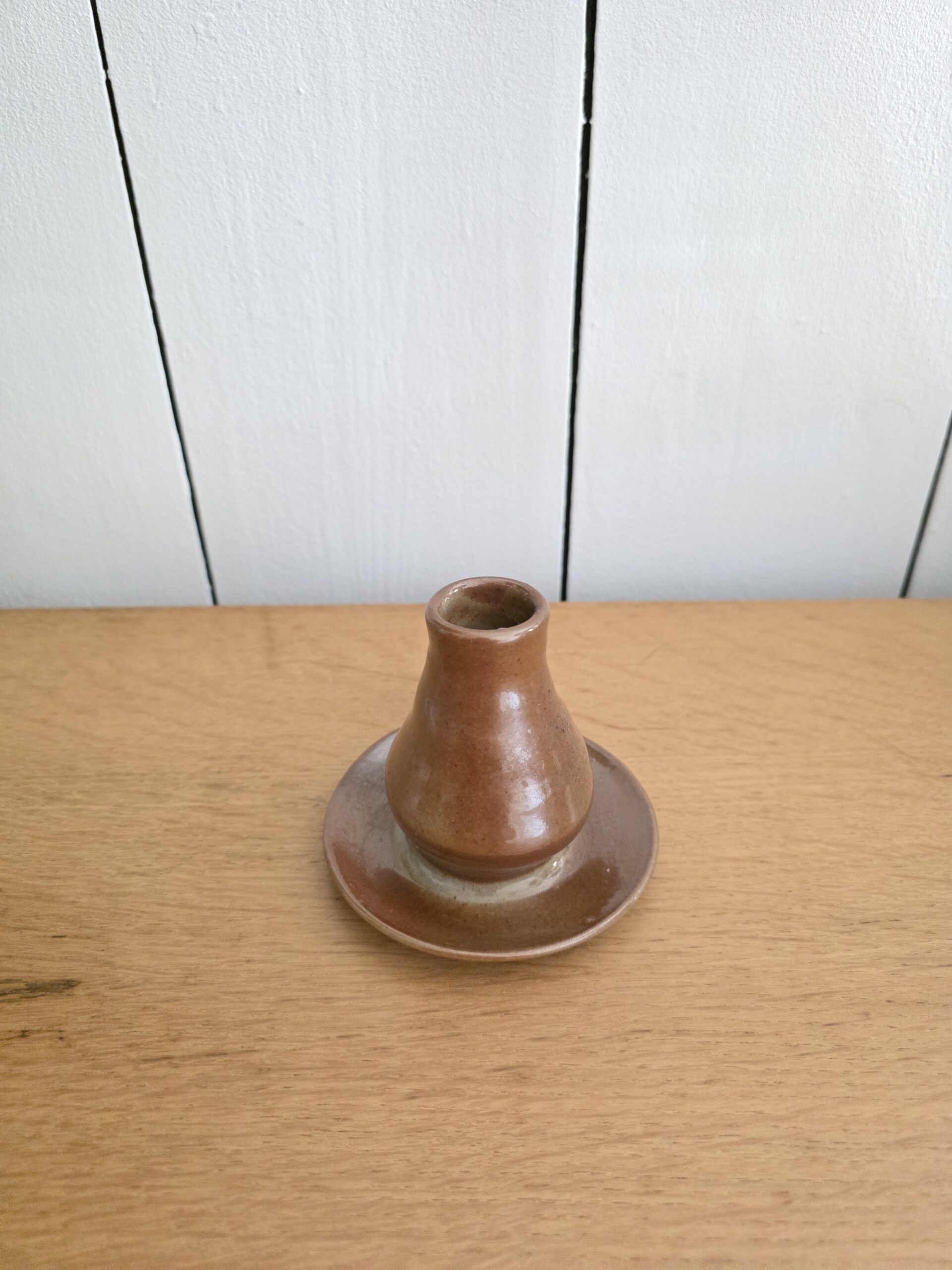 lot de 2 petits bols digoin vintage bleus mouchetés en grès
