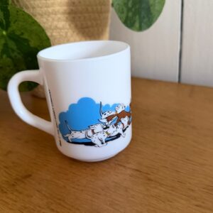 tasse vintage disney les 101 dalmatiens arcopal