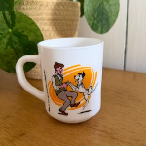 tasse vintage disney les 101 dalmatiens arcopal