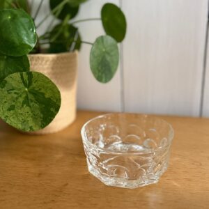coupelle duralex vintage en verre moulé