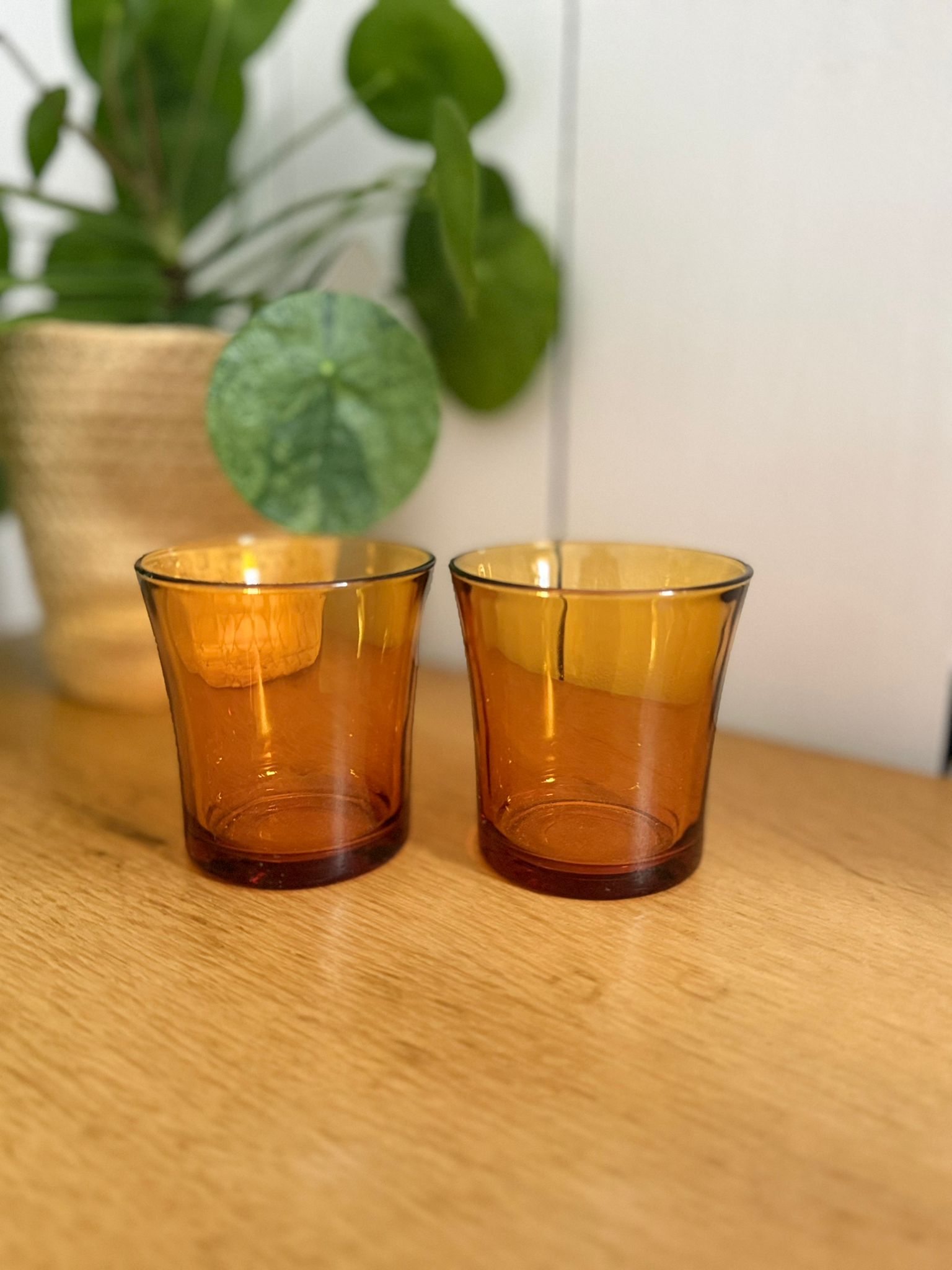 lot de 5 bols duralex vintage en verre fumé – années 70 lot de 5 bols duralex vintage en verre fumé – années 70