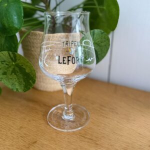 paire de verres jupiler 25 cl – verrerie de brasserie belge