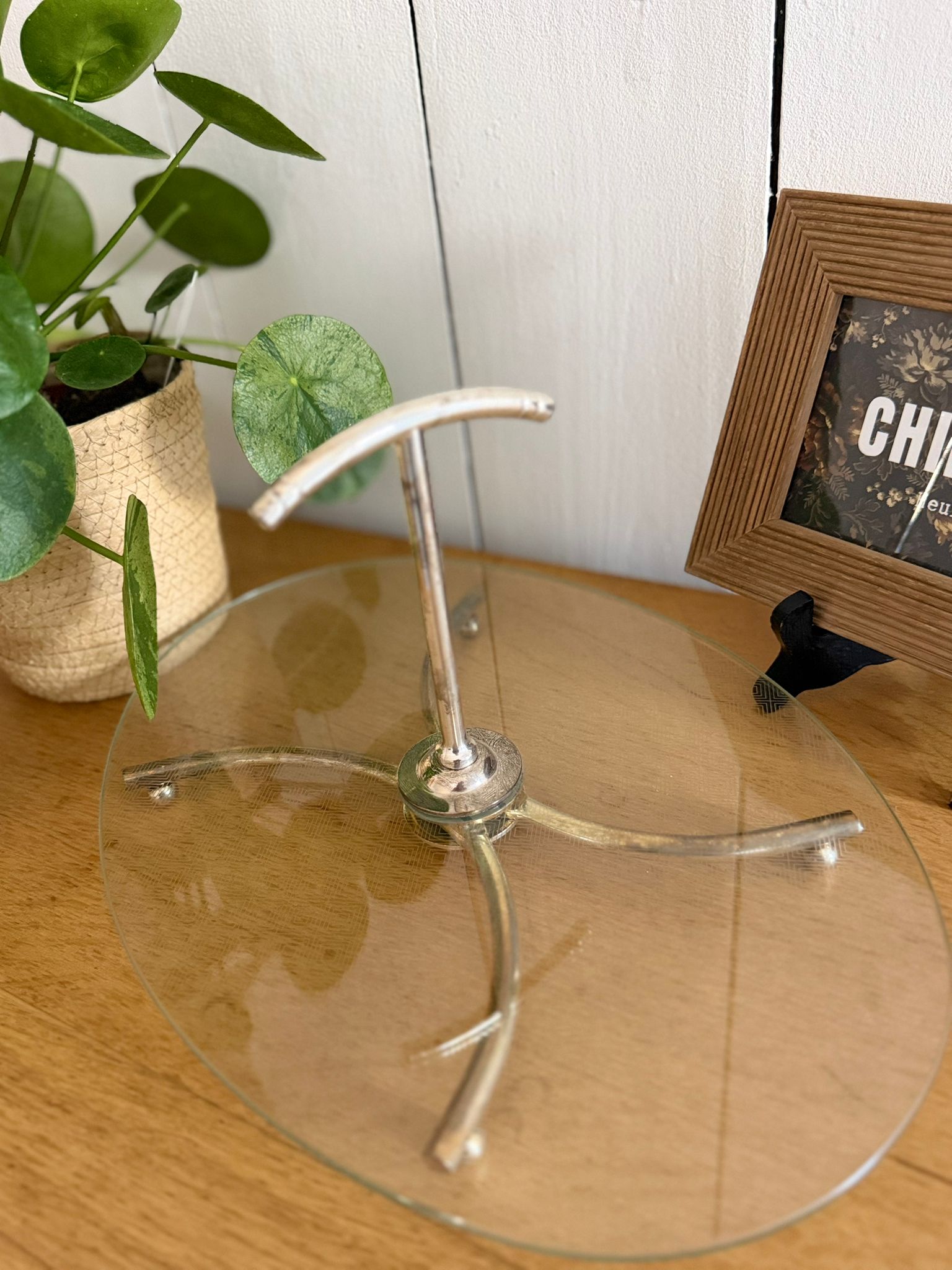 lot de 3 boîtes à café, sucre et chicorée vintage en métal chromé