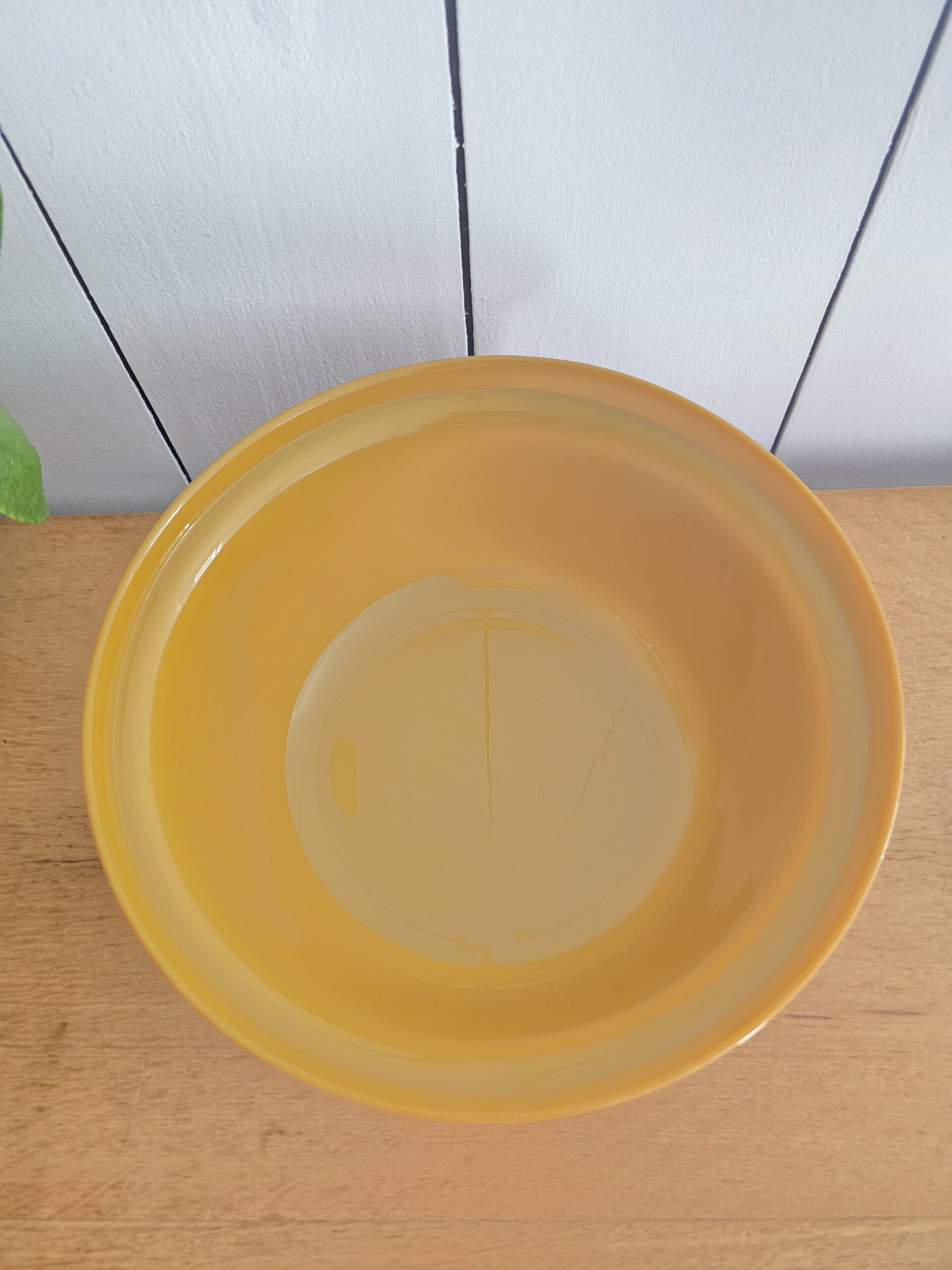 cocotte arcopal volcan avec couvercle – plat en verre opalin ambré vintage années 70