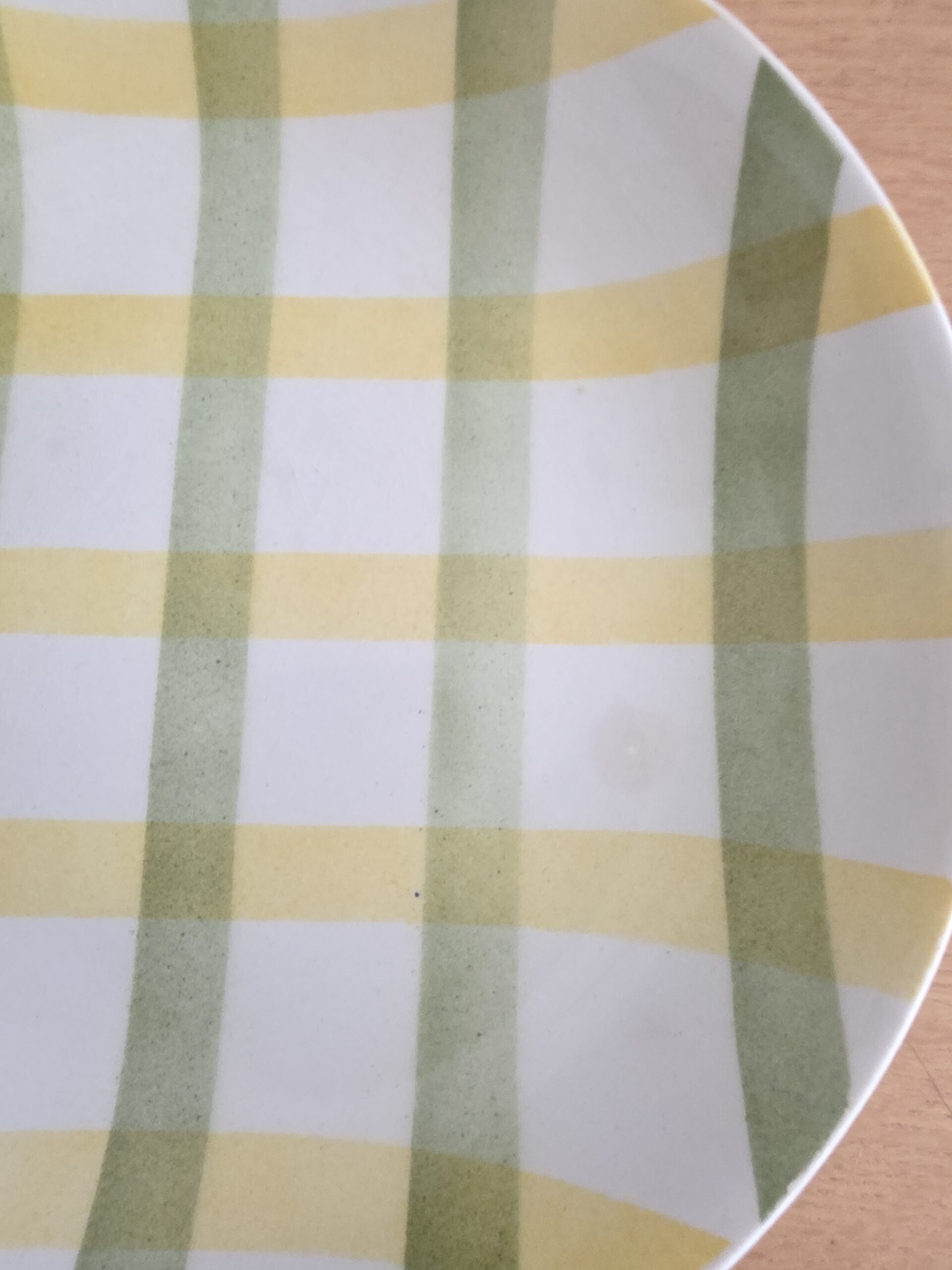 table d'appoint vintage en plastique brun et plateaux en verre – années 70