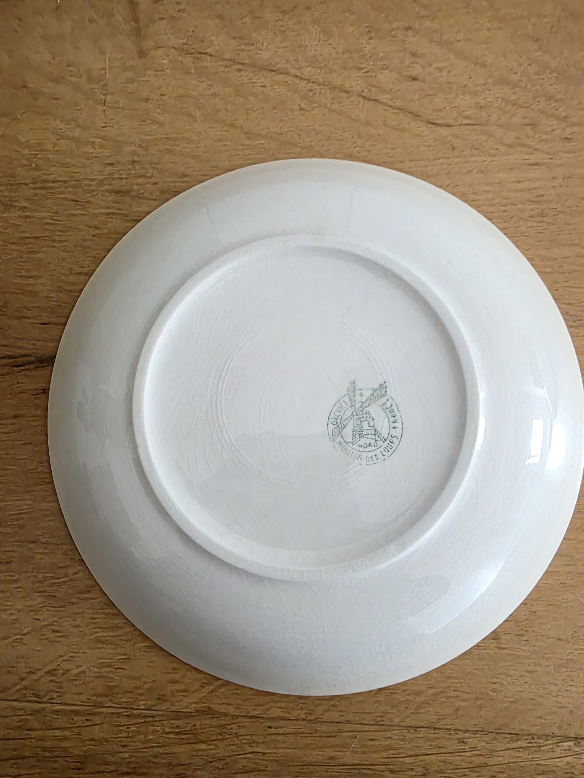 table d'appoint vintage en plastique brun et plateaux en verre – années 70