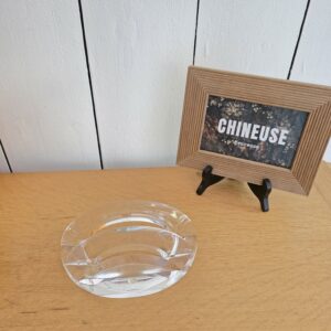 Porte-enveloppes vintage en acrylique transparent