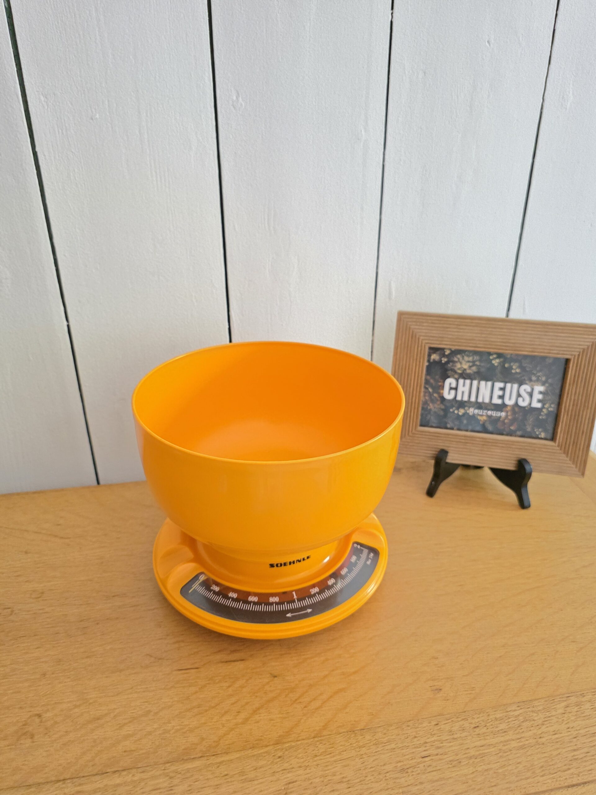 Balance de cuisine vintage Soehnle orange