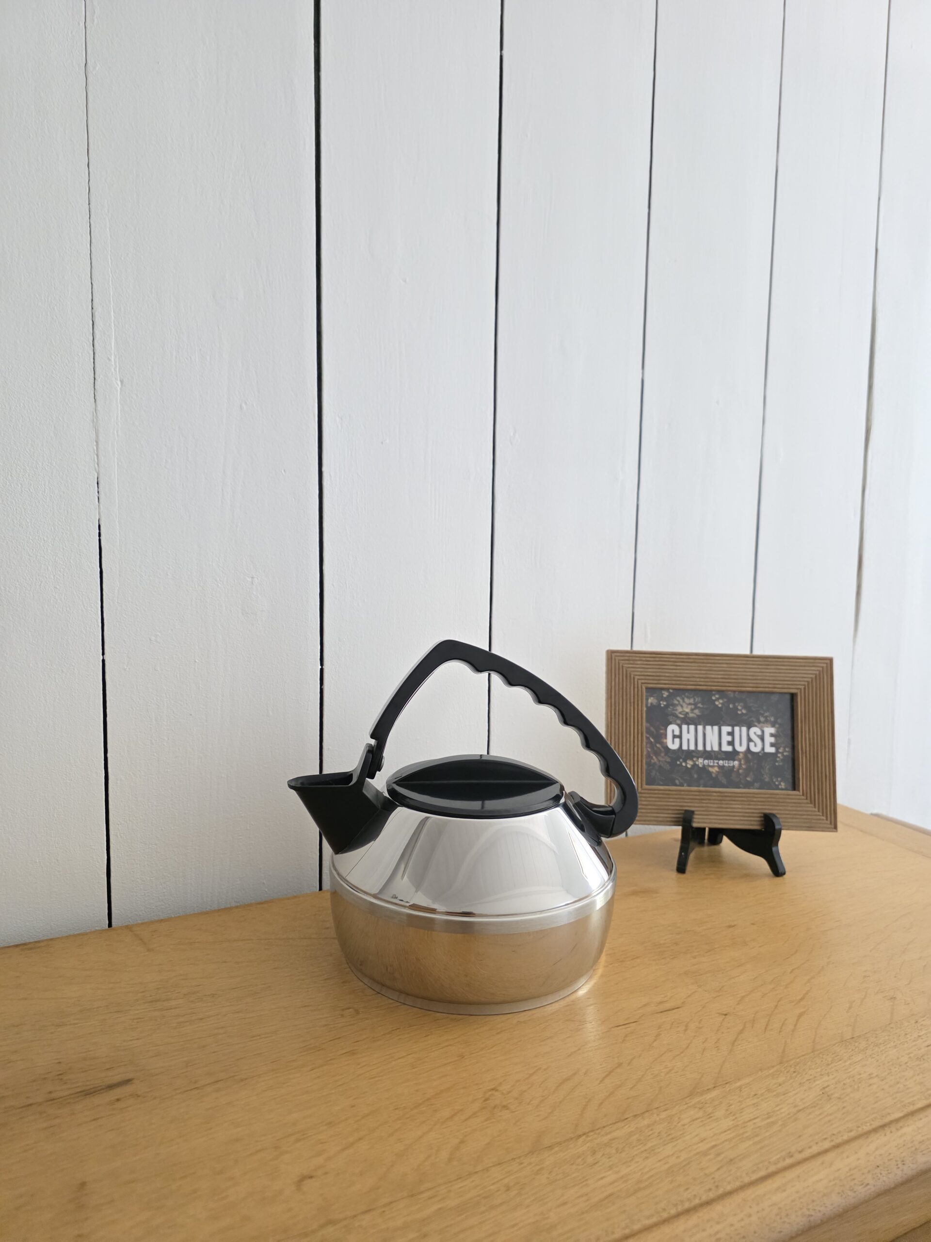 Bouilloire Fissler vintage inox 18/10 Made in Germany