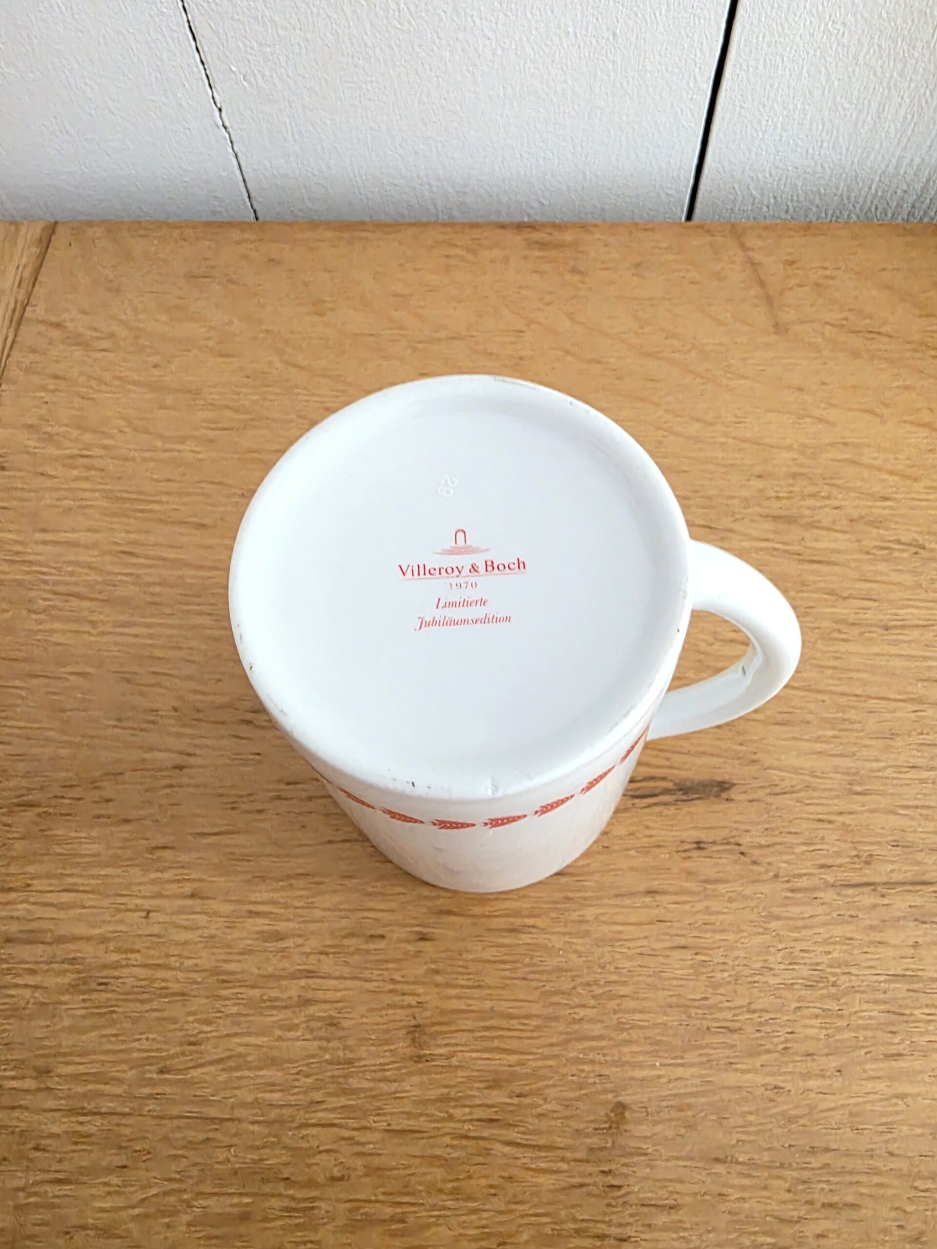 Mug Villeroy & Boch édition anniversaire 1970 – vintage – Image 7