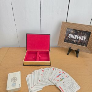 Coffret 2 jeux de cartes La Ducale vintage – boîte livre