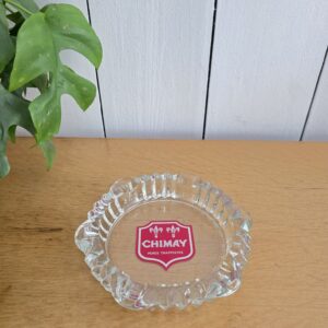 Cendrier Chimay Pères Trappistes Vintage en Verre