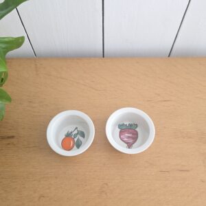Lot 2 petits pots Villeroy & Boch vintage – Made in Luxembourg