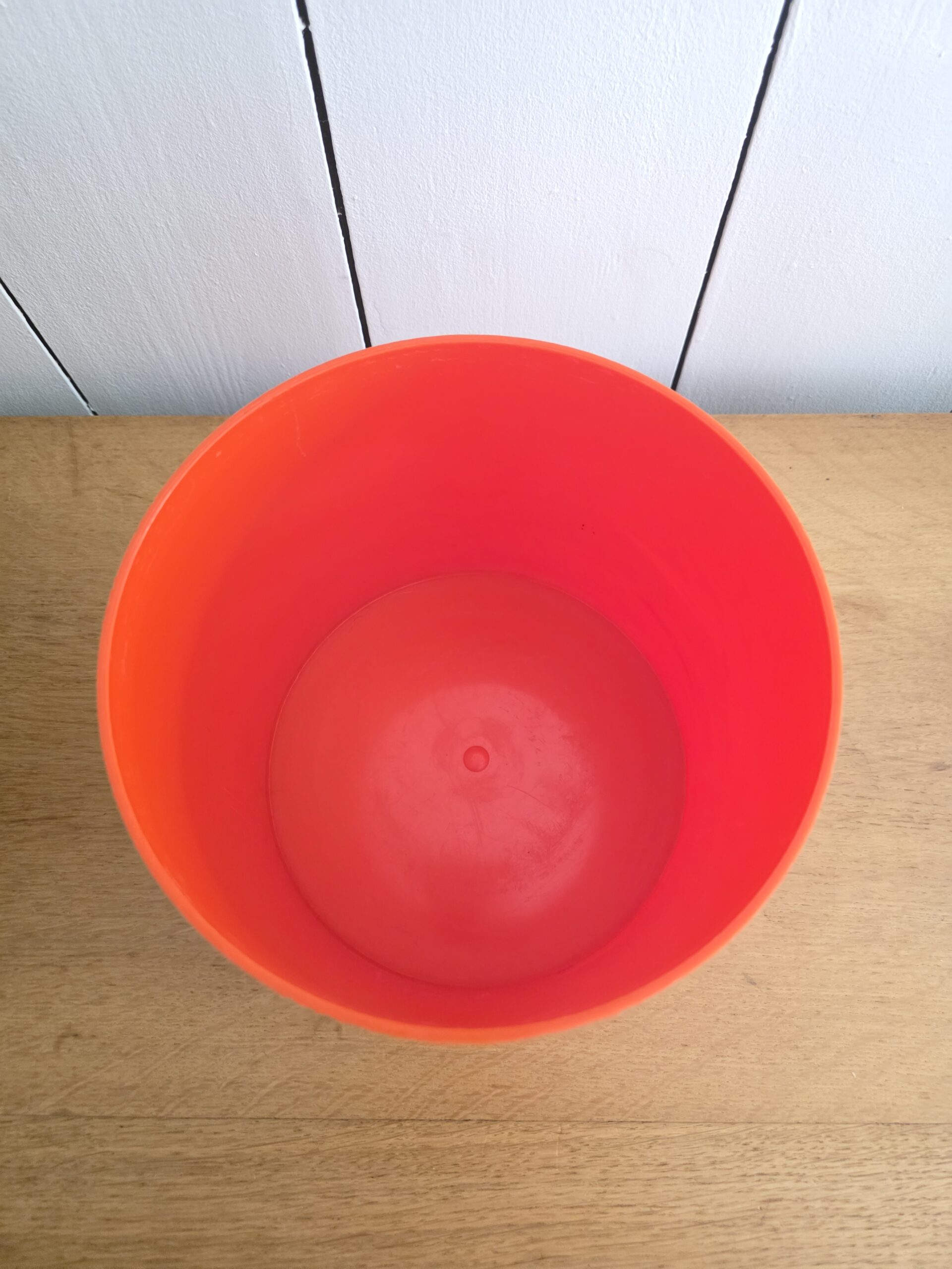 Cache-Pot Orange Vintage Made in Holland N°5020 – Image 2