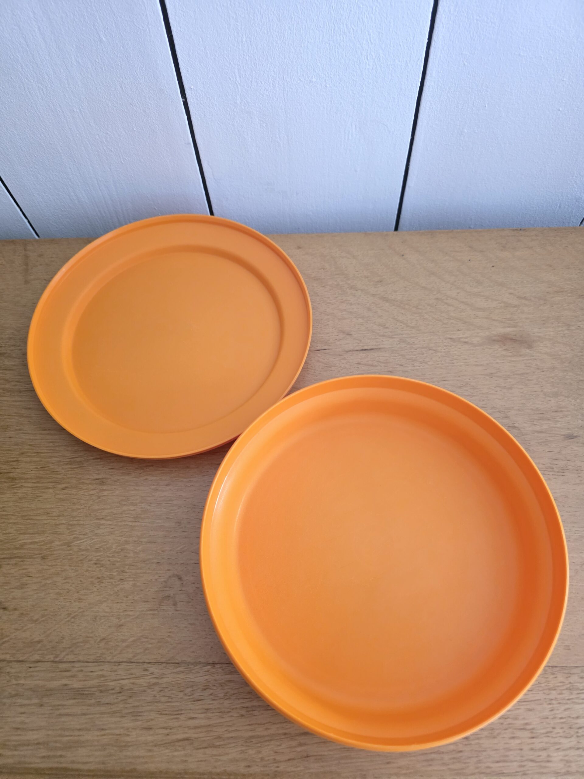 Tupperware 1337-20 Seal-N-Serve vintage orange années 70 – Image 2