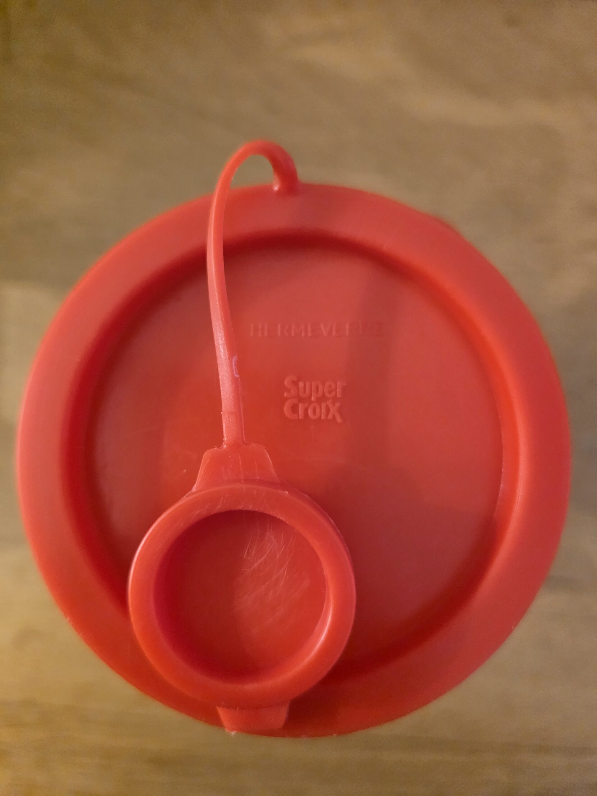 Verre doseur Henkel vintage Super Croix – pommes rouges – Image 3