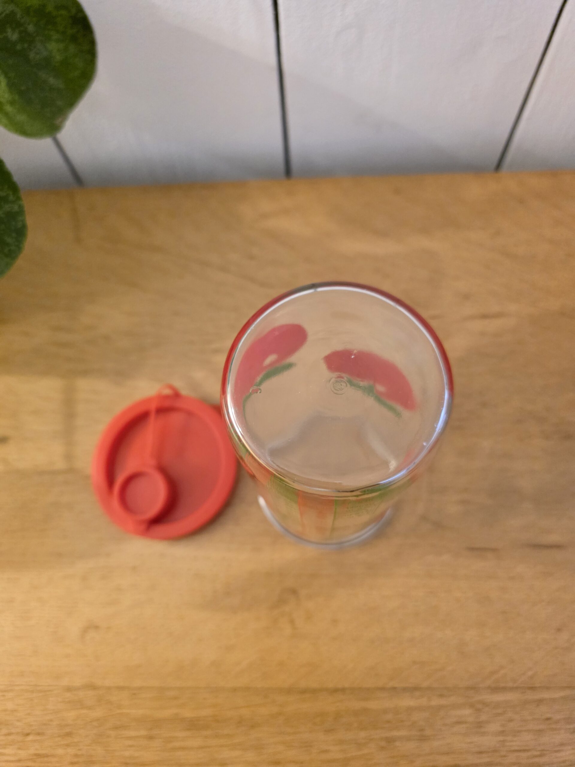 Verre doseur Henkel vintage Super Croix – pommes rouges – Image 5